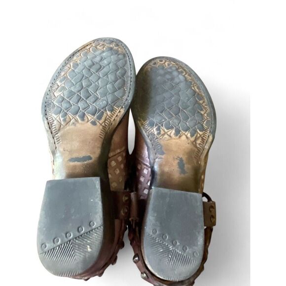 VERY VOLATILE Western Brown Genuine Leather Boots for Women Size 7 Great - Picture 6 of 10